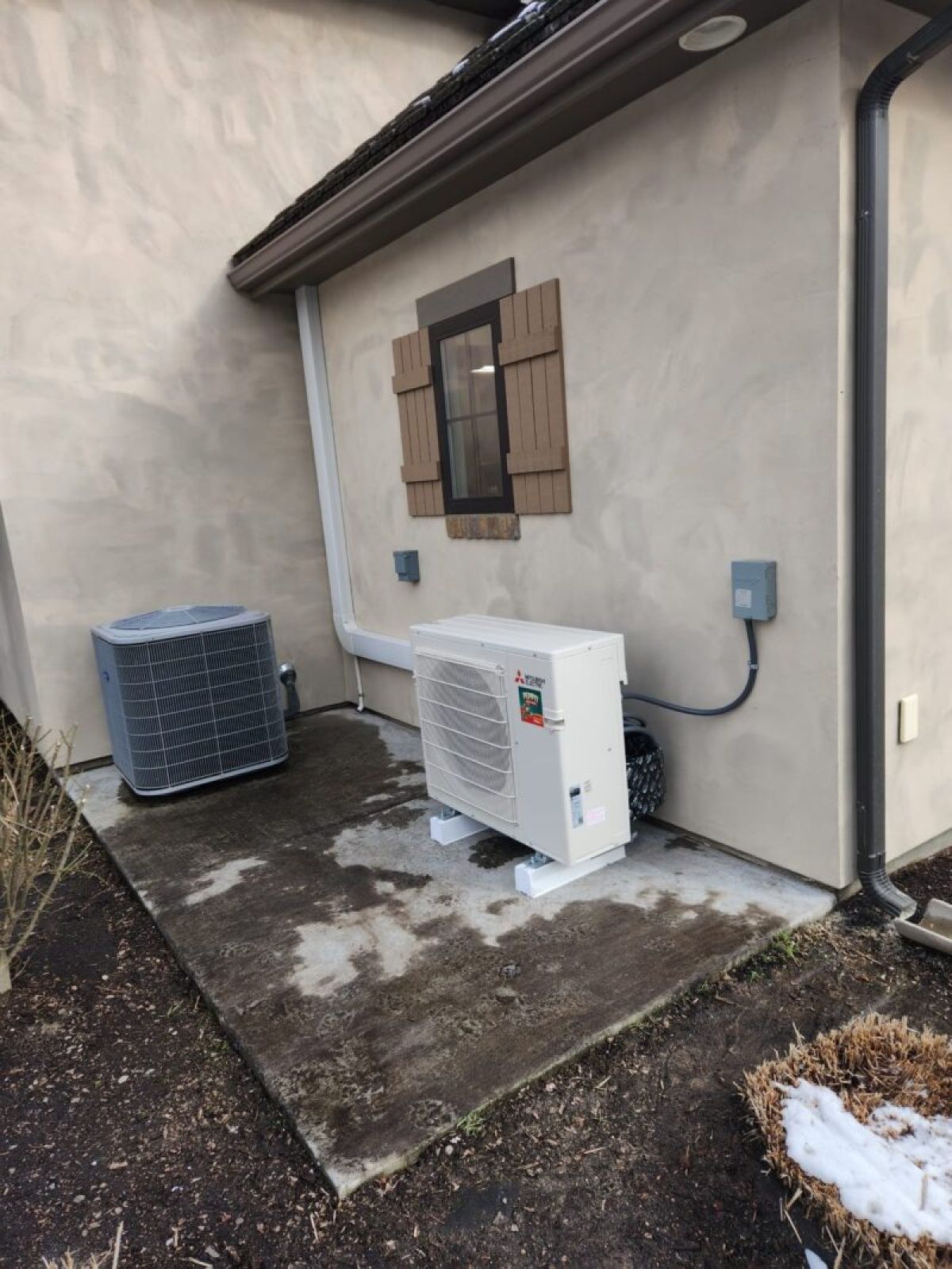 Large Garage Made Comfortable With 3 Head Ductless Heat Pump Eagle Idaho