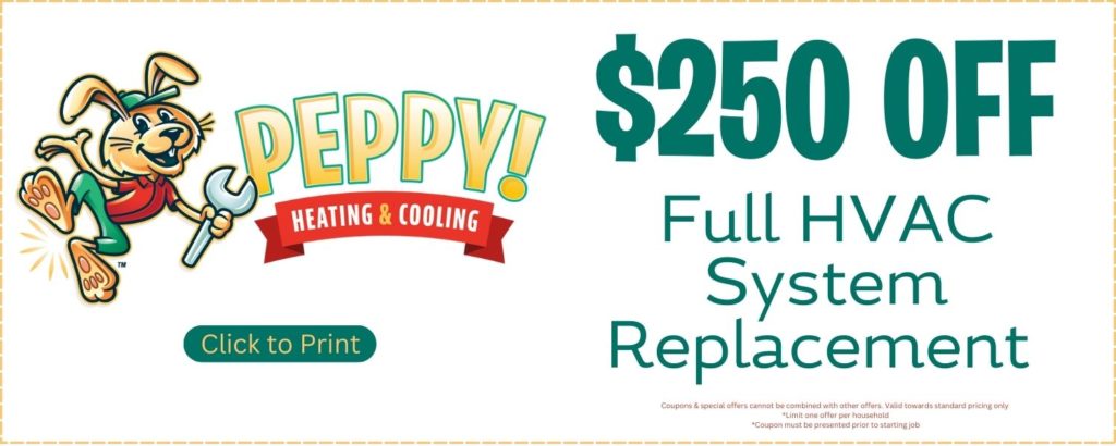 250 Dollars OFF Full HVAC System Replacement